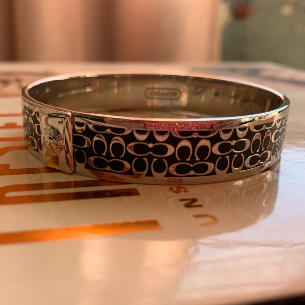 Authentic COACH Signature Bangle